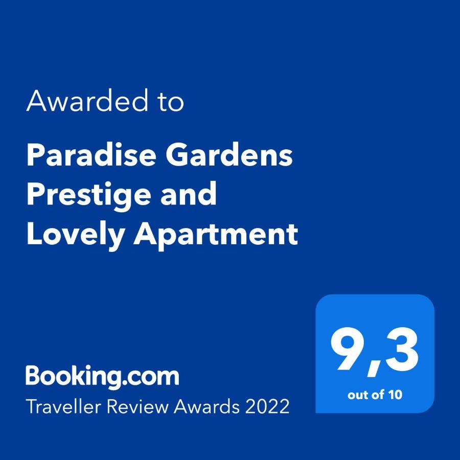 Paradise Gardens Prestige And Lovely Apartment Пафос Экстерьер фото